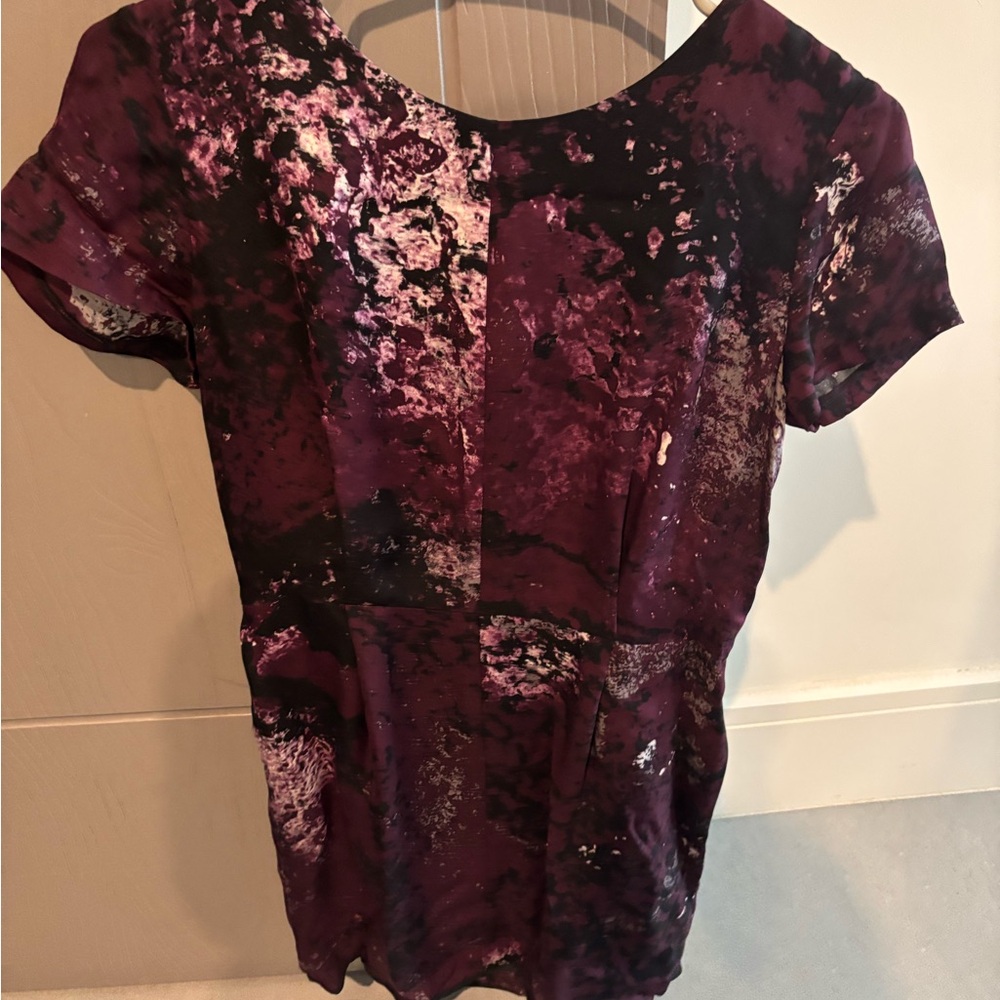 Elegant Purple Women's Dress